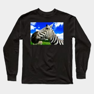 Wide Angle Zebra Long Sleeve T-Shirt